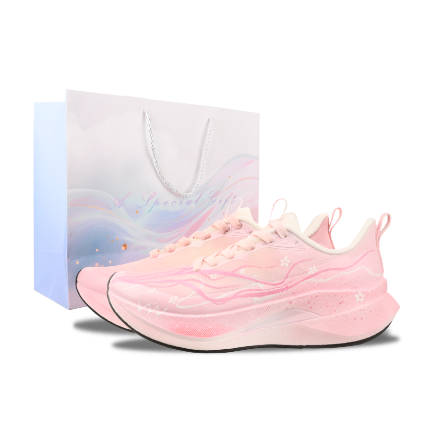 Li-Ning Li Ning Red Hare 9 PRO Running Shoes Unisex Low Top Pink/White
