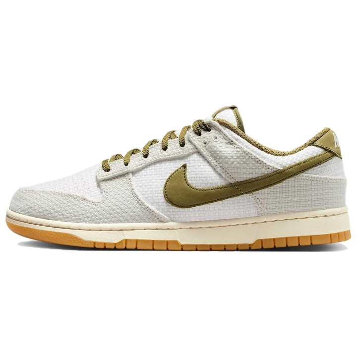 Nike Nike Dunk Low top Skateboard Shoes Men's White Green