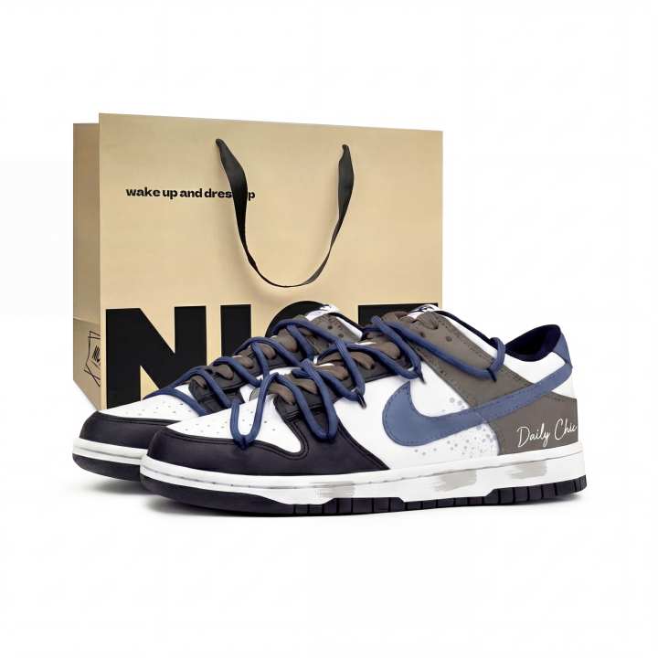 Nike Nike Dunk Coverage Slip Resistant Cushioning Impact Resistance Abrasion Resistant Balance Low top Skateboard Shoes