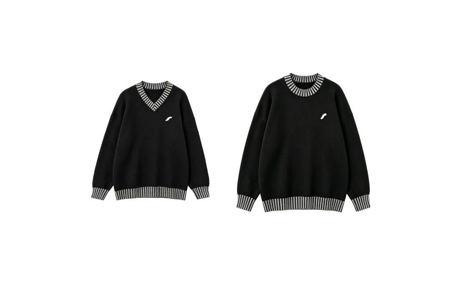 TUSHIFEI Couple Sets Women's V Neck Moderate