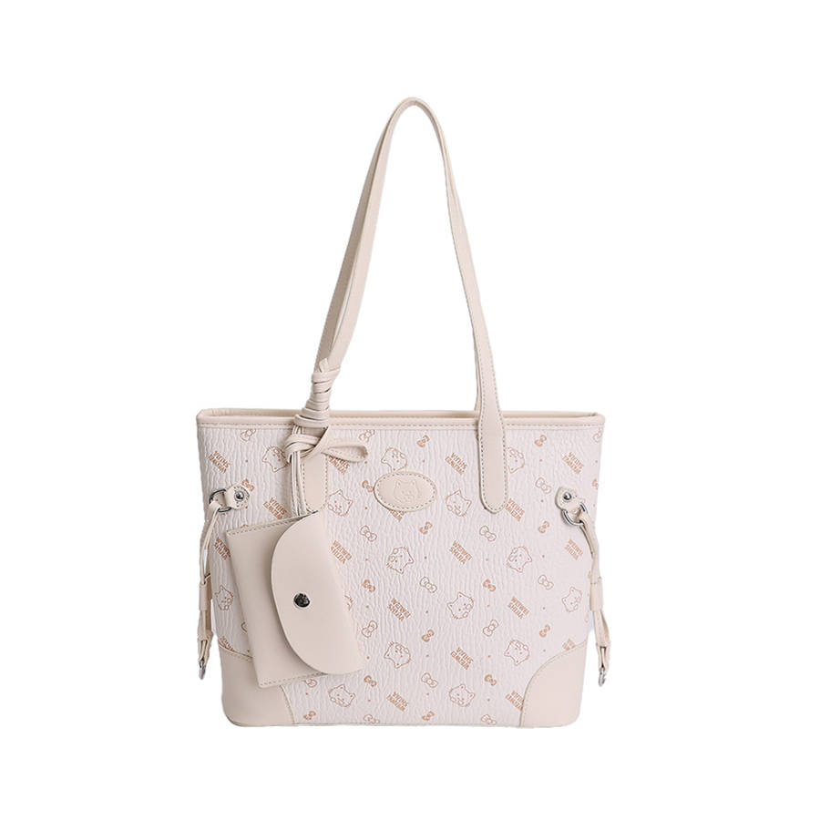 YALU Pu Handbag Women's White/Purple/Blue/Pink