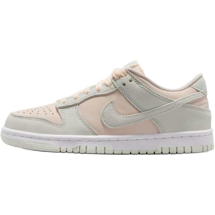 Nike Nike Dunk Low top Skateboard Shoes Pink Green Unisex