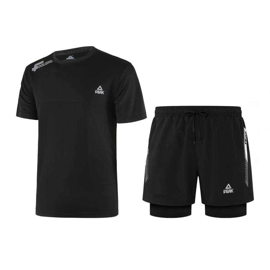 PEAK Casual Sportswear Unisex Crew Neck Moderate