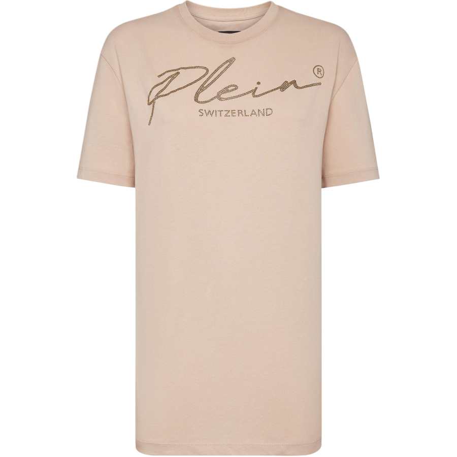 PHILIPP PLEIN 【Previous Season】signature crystal-embellished T-shirt