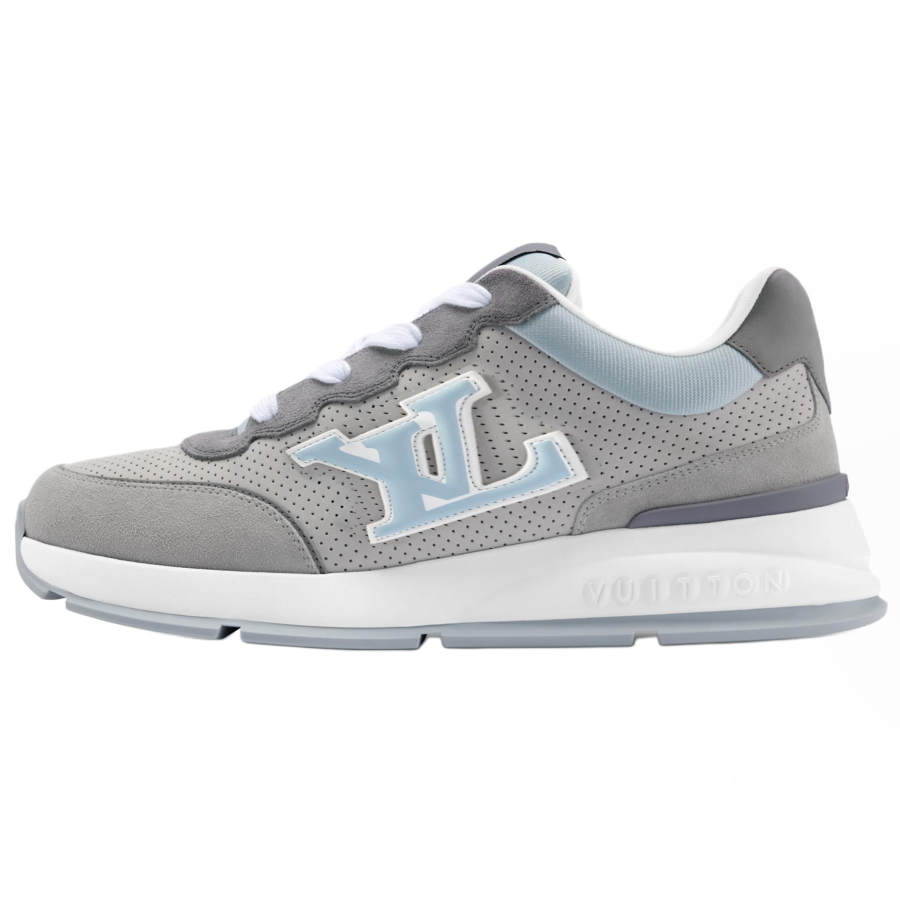 LOUIS VUITTON Classic Low top Casual Shoes Men's Gray