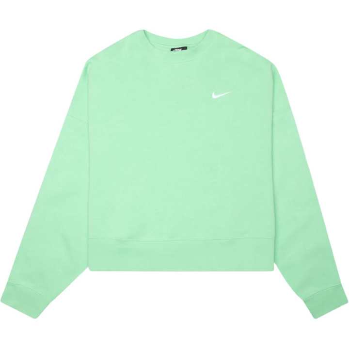 Nike Nike Sweatshirts Women's Cucumber Green Crew Neck Moderate Straight Fit