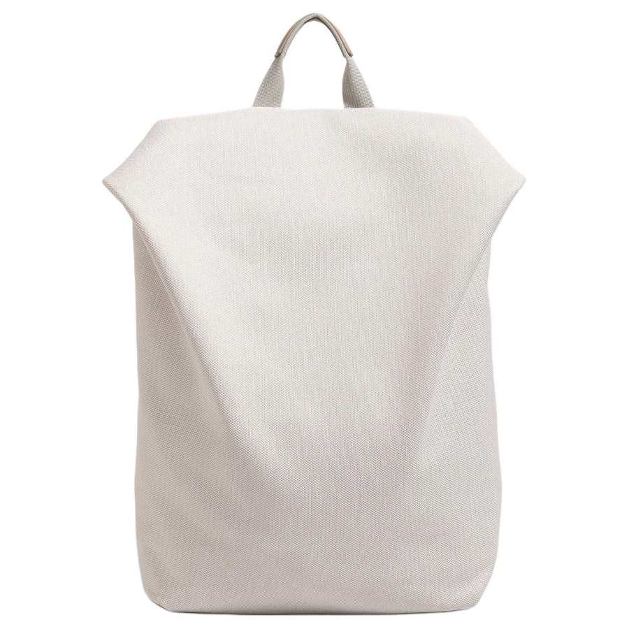 PAYOT PAYOT Canvas Backpack Regular Women's Rock White/Pine Brown/Deep Black