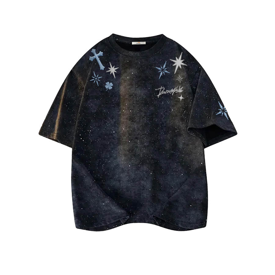 DEERWAY T Shirts Unisex Crew Neck Moderate Straight Fit