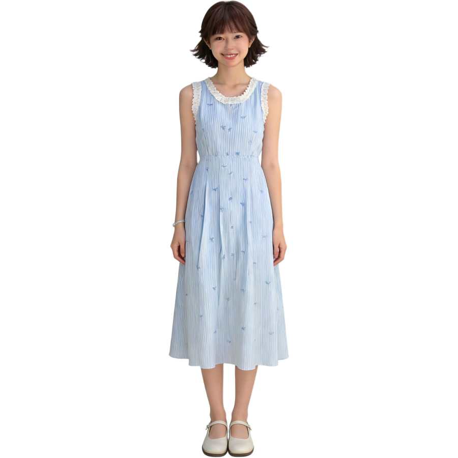VENICEW Sleeveless Dress Women's