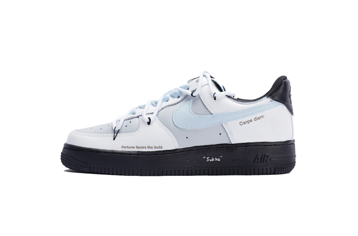 Nike Nike Air Force 1 Vlad Tranquil Snow Mountains Synthetic Leather Slip Resistant Cushioning Abrasion Resistant Low top