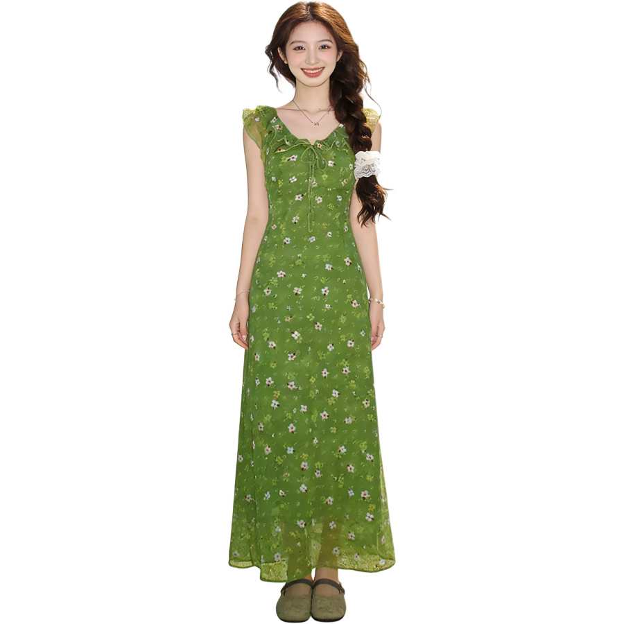 VENICEW Sleeveless Dress Women's