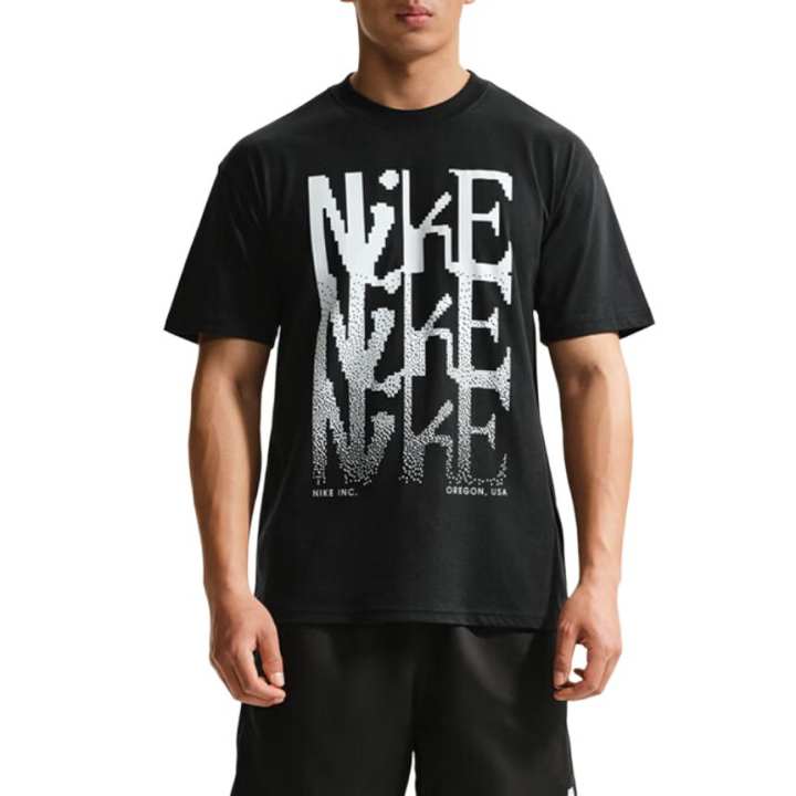 Nike Nike Running T Shirts Men's Black Moderate