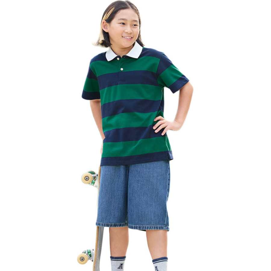 UNIQLO Kids T Shirts Polo Collar Moderate