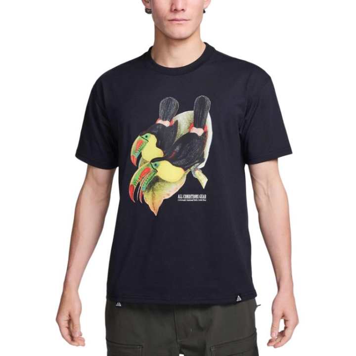 Nike Nike ACG T Shirts Men's Black Crew Neck
