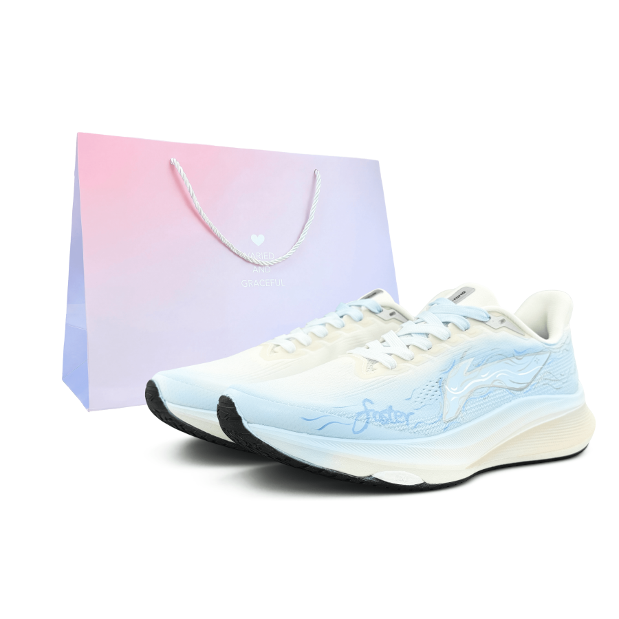 Li-Ning Li Ning Red Hare 9 Slip Resistant, Abrasion Resistant, Breathable Low top Casual Marathon Racing Running Shoes Unisex