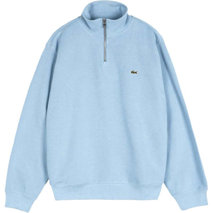 LACOSTE Sweatshirts Men's Blue Stand Collar Moderate