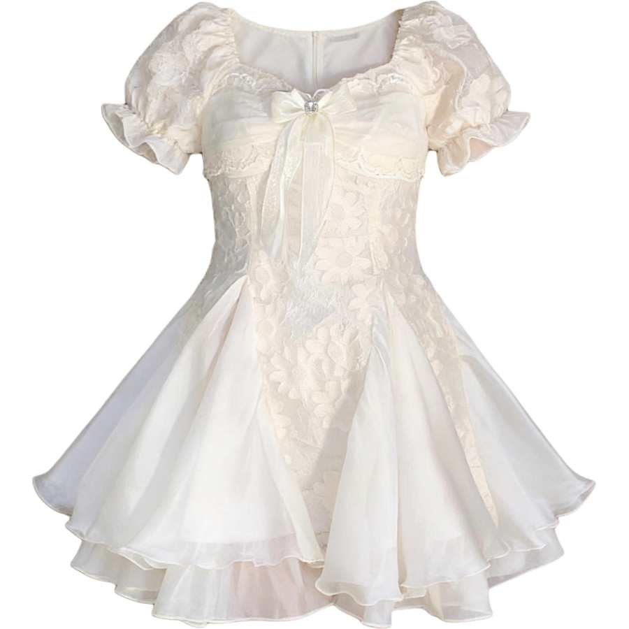 VENICEW Short Sleeved Dress Women's