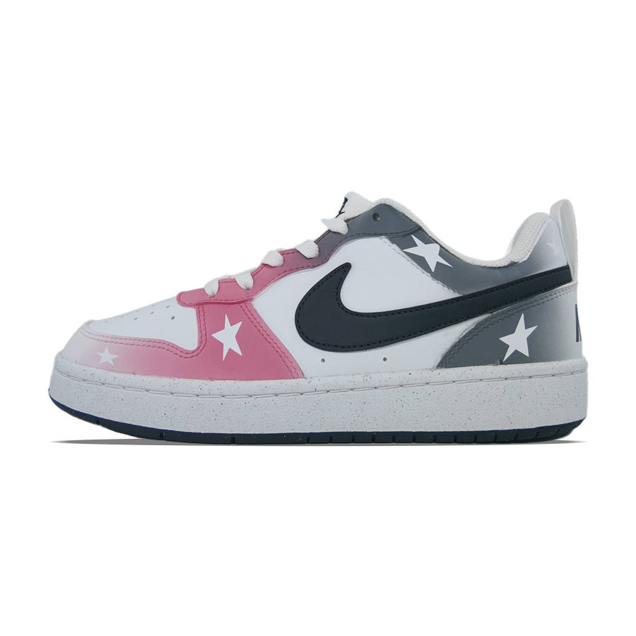 Nike Nike Court Borough Low top Skateboard Shoes Women's Gray Pink