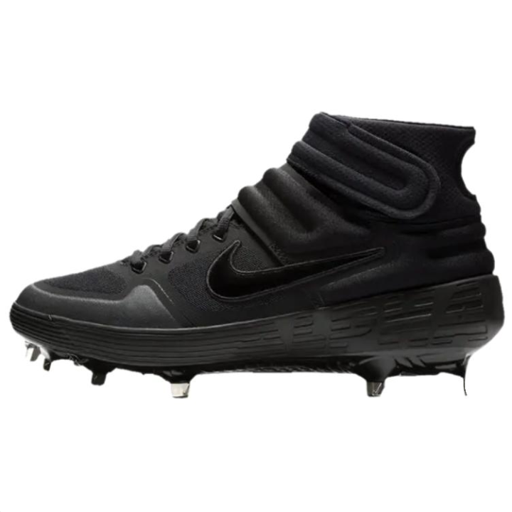 Nike Nike Alpha Huarache Elite 2 Mid Top Upper Height Casual Scenario Baseball Shoes Men's Black