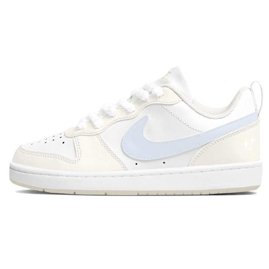 Nike Nike Court Borough Cheese Sea Salt Low top Skateboard Shoes Women's Cream Yellow