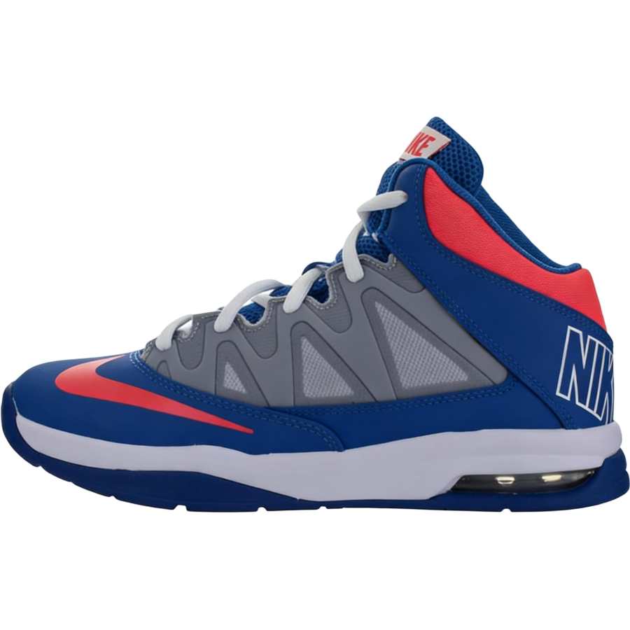 Nike Nike Air Max Stutter Step Mid top Children's Basketball Shoes Blue Gray Kids'