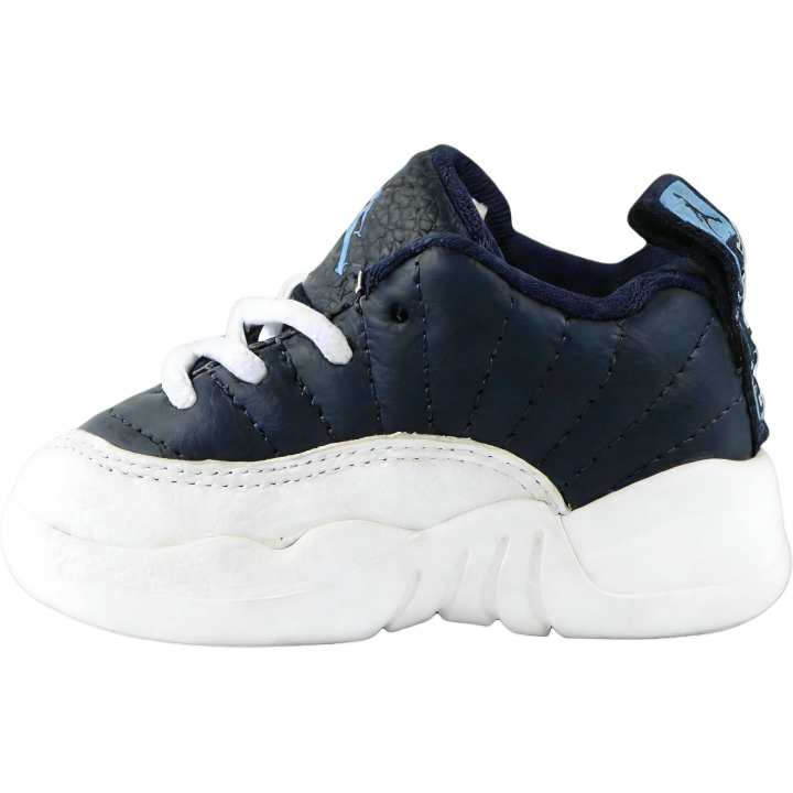 Jordan Jordan Air Jordan 12 Mid top Toddler Shoes Blue Infant And Toddler