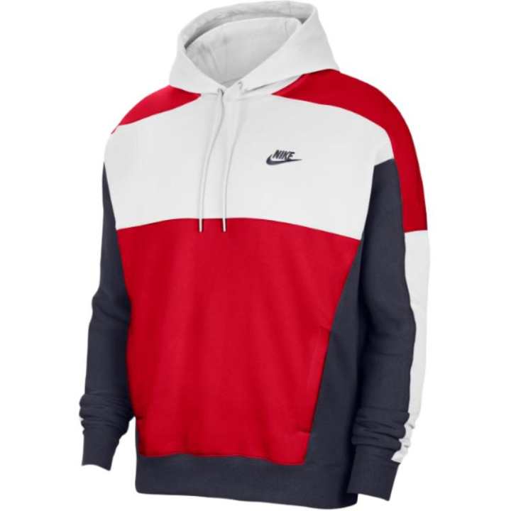 Nike Nike Sweatshirts Men's Red Hooded Non Detachable Moderate