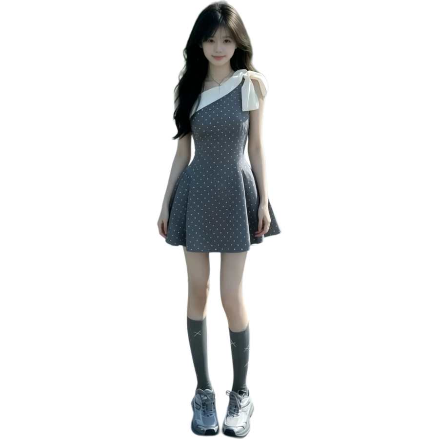 Cotton Gene Sleeveless Dress Women's