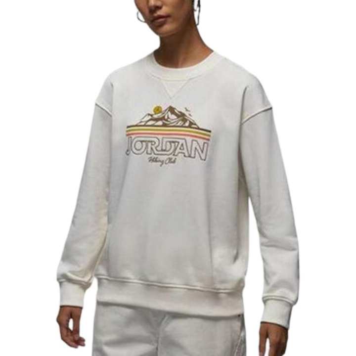 Jordan Jordan Sweatshirts Women's White Crew Neck Moderate
