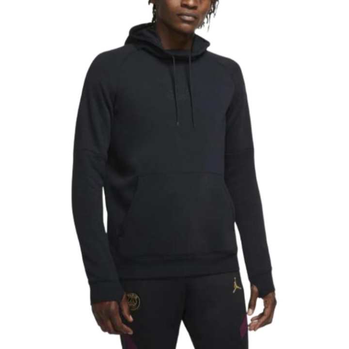 Nike Nike Sweatshirts Men's Black Hooded Non Detachable Moderate