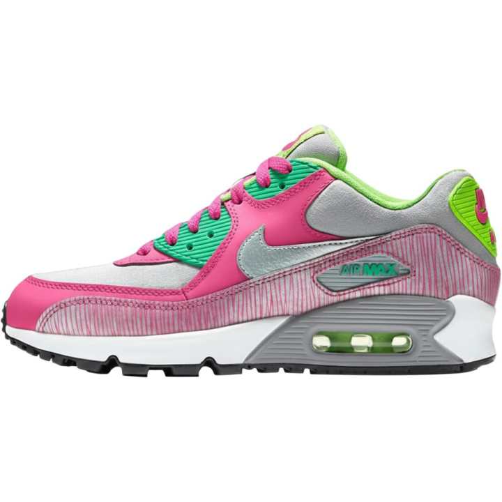 Nike Nike Air Max 90 Low top Kids' Running Shoes Pink Gray Kids'