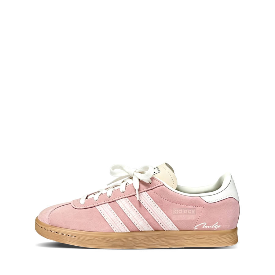 Adidas Originals Stadt Abrasion Resistant Low top German Army Trainers Unisex Pink White