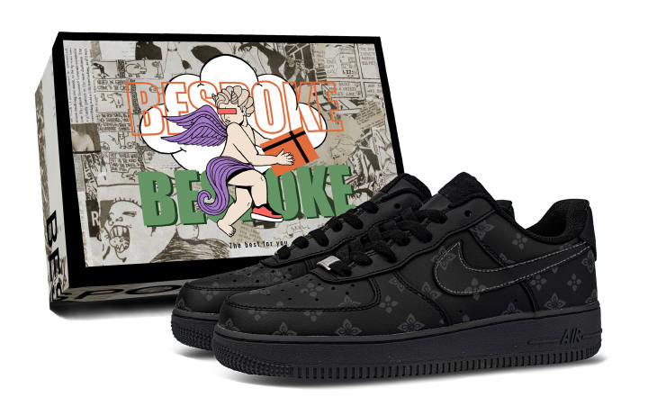 Nike Nike Air Force 1 A Sequence, Box Included Leather Slip Resistant Abrasion Resistant Low top Skateboard Shoes Unisex