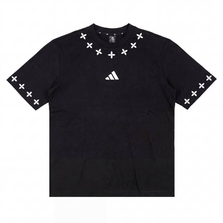 Adidas Adidas T Shirts Unisex Black Crew Neck Moderate