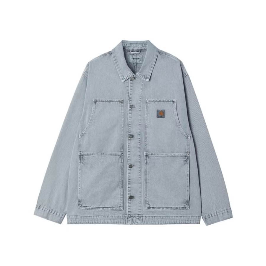 Carhartt WIP Jackets Men's BKX/Black Lapel Moderate Other