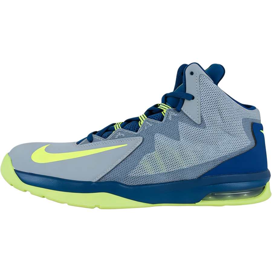 Nike Nike Air Max ST Mid top Children's Basketball Shoes Gray Blue Kids'