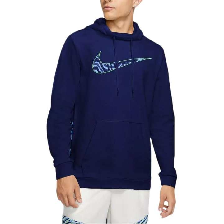 Nike Nike Sweatshirts Men's Blue Hooded Moderate