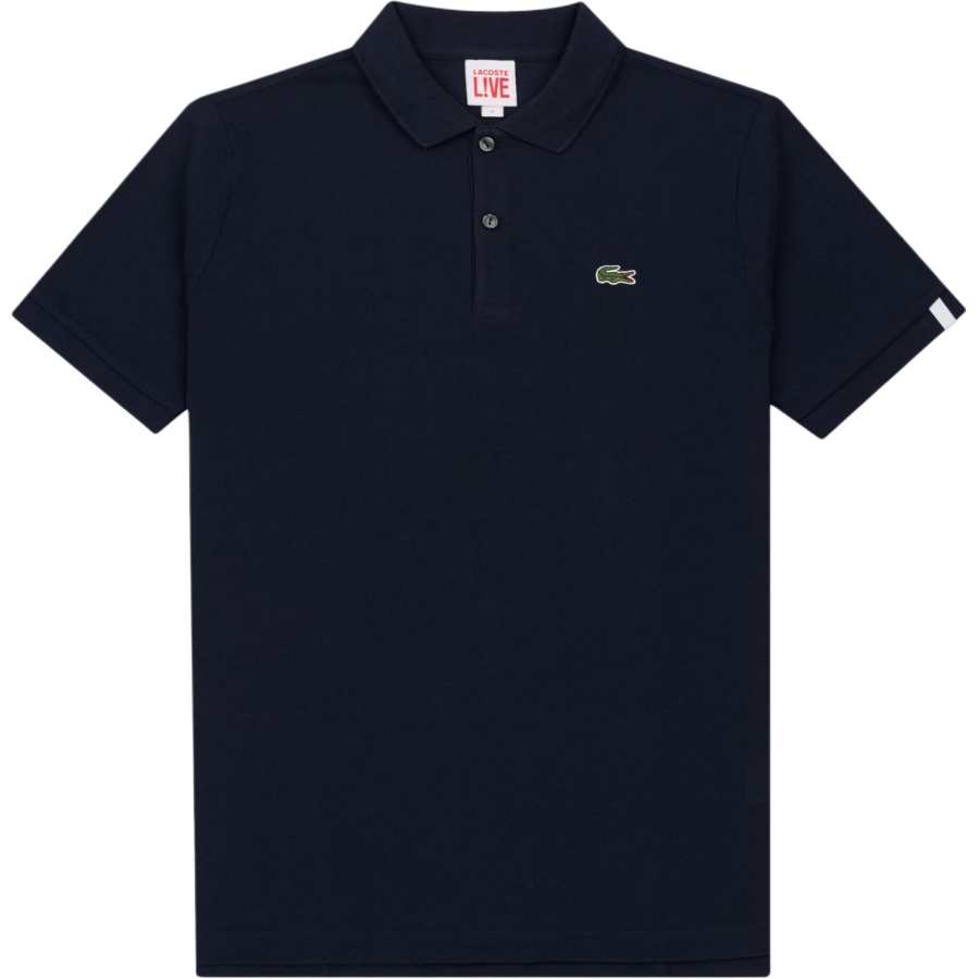 LACOSTE Polo Shirts Men's 166/Navy Blue Polo Collar Moderate Other