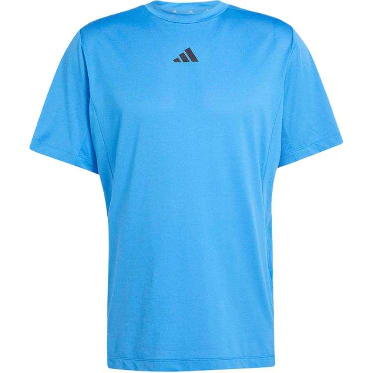 Adidas Adidas T Shirts Men's Blue Crew Neck Moderate