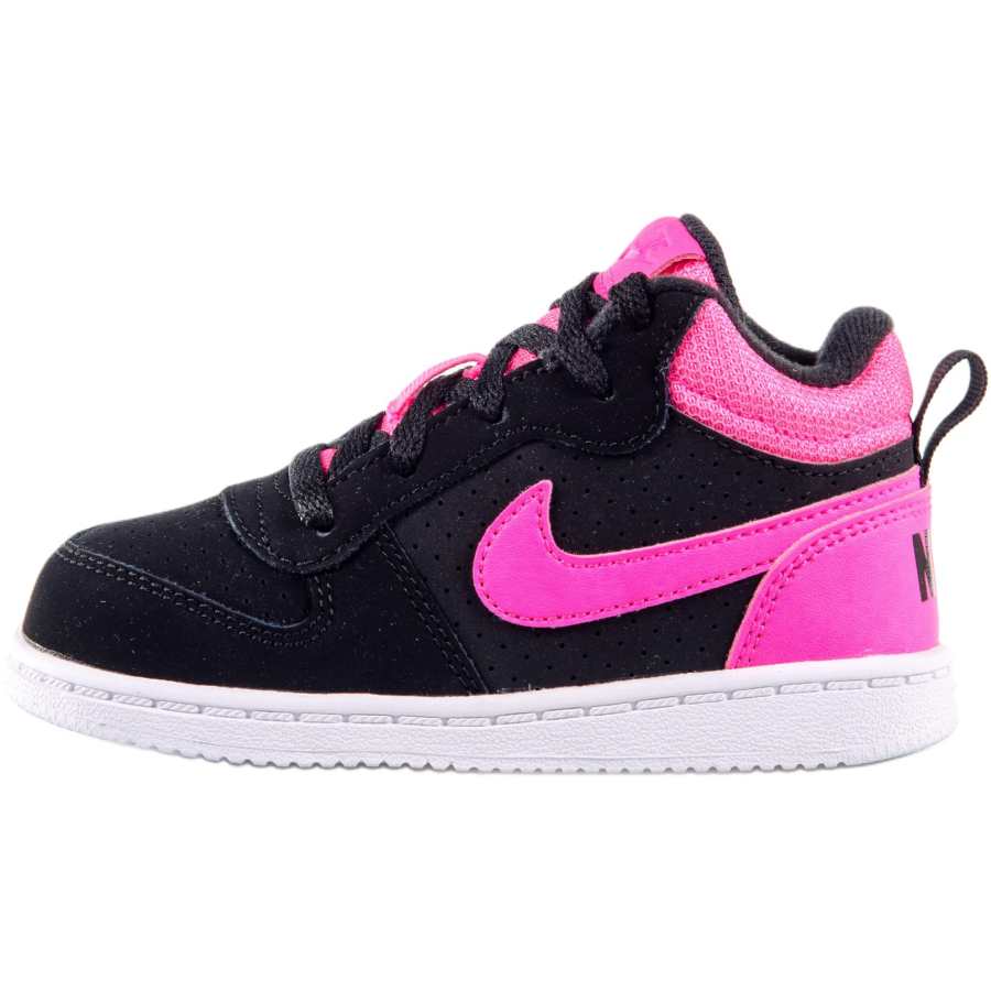 Nike Nike Court Borough Toddler Shoes Black Pink Infant And Toddler