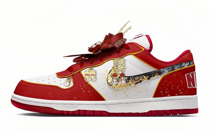 Nike Nike Big Love Forever Low top Skateboard Shoes Unisex Red, White
