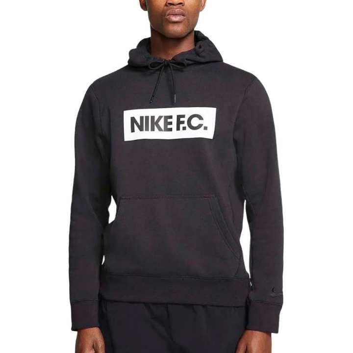 Nike Nike Sweatshirts Men's Black Hooded Non Detachable Moderate