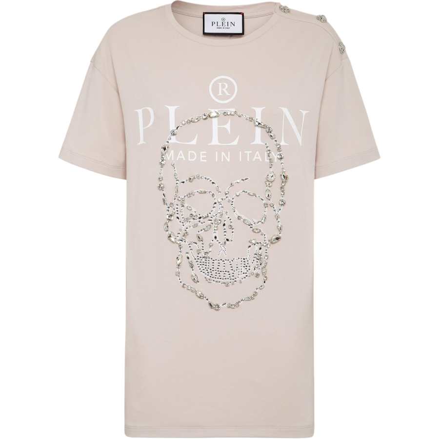 PHILIPP PLEIN Drop Shoulder Sleeve T Shirt Women's