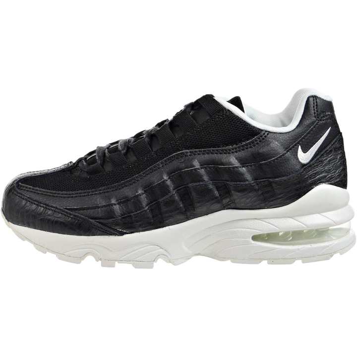 Nike Nike Air Max 95 Synthetic Leather Support Low top Running Shoes Black Unisex