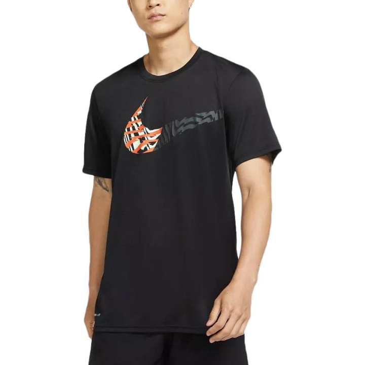 Nike Nike T Shirts Men's Black Crew Neck