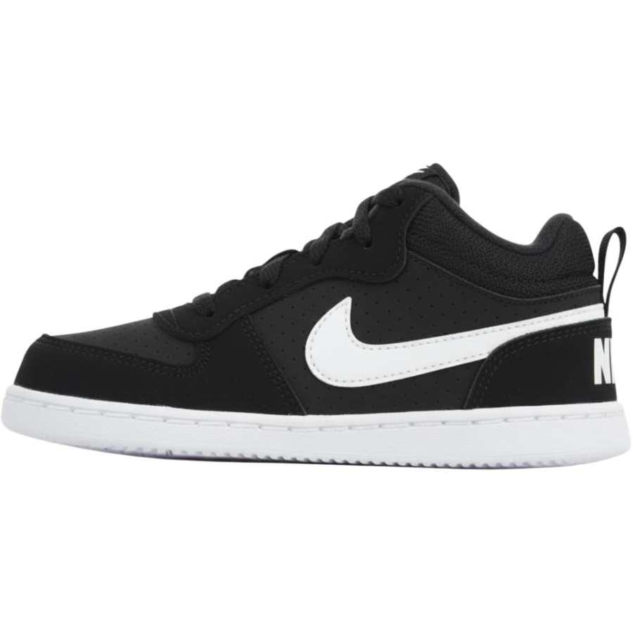 Nike Nike Court Borough Mid top Toddler Shoes Black White Infant And Toddler