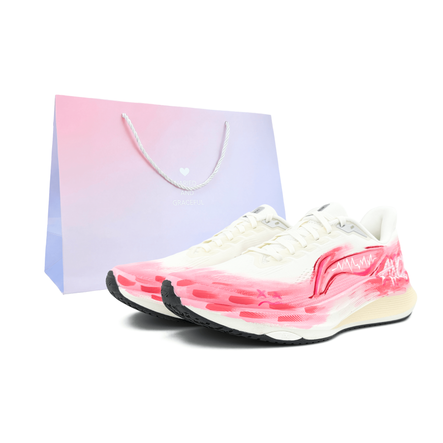 Li-Ning Li Ning Red Hare 9 Textile Slip Resistant, Abrasion Resistant, Lightweight Low top Casual Marathon Racing Running Shoes
