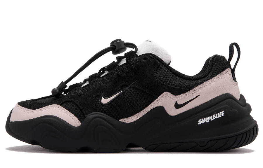 Nike Nike Tech Hera Powder Kunlun Low top Casual Shoes Unisex Black Pink