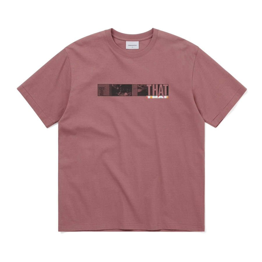 Thisisneverthat Thisisneverthat SS26 Jungle Tee Mauve T Shirt Unisex