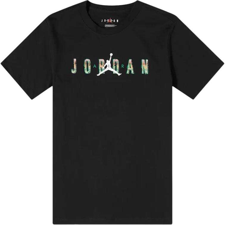 Jordan Jordan Air T Shirts Men's Black Crew Neck